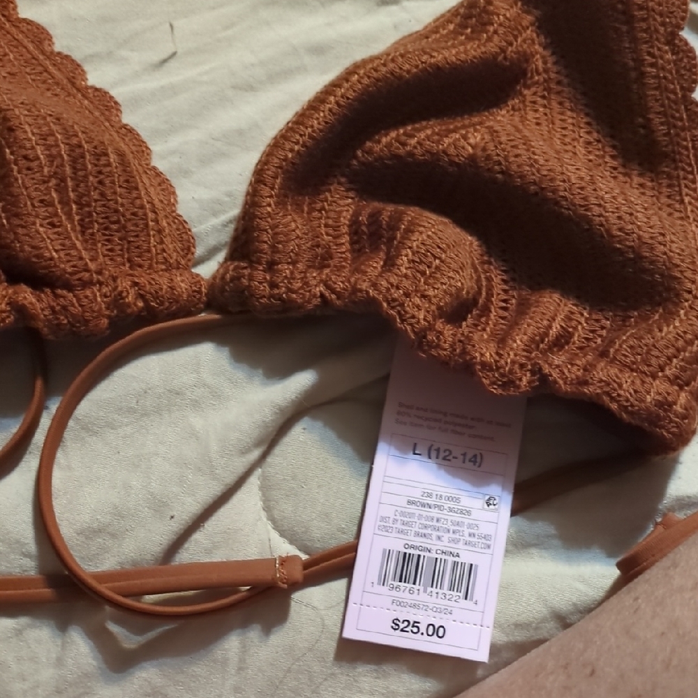 Two Target Brown Bikini Top You Will Get Two